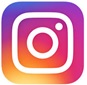 Instagrams färgglada logotype.