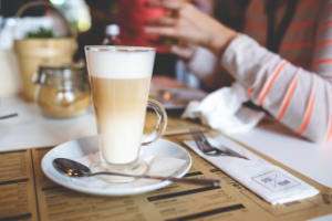 Bild som beskriver kaffedycken latte da vinci